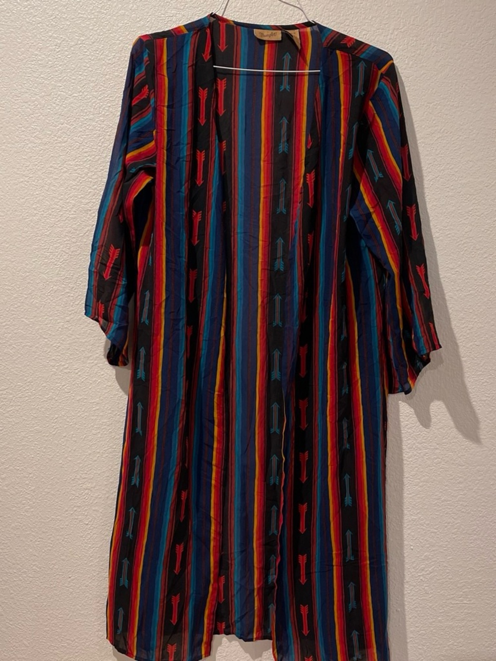 Men's Multicolor Striped Open Shirt - Lightweight Casual